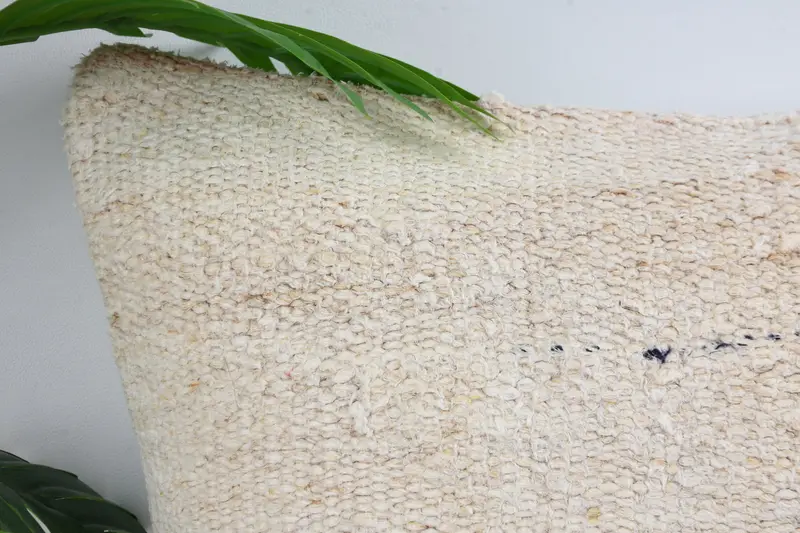 16x16 White Pillow Cover, Rustic Pillow Sham, Vintage Pillow, Turkish Pillow, Retro Throw Cushion, Patio Cushion, Pillow, Handmade Kilim Cushion - 2