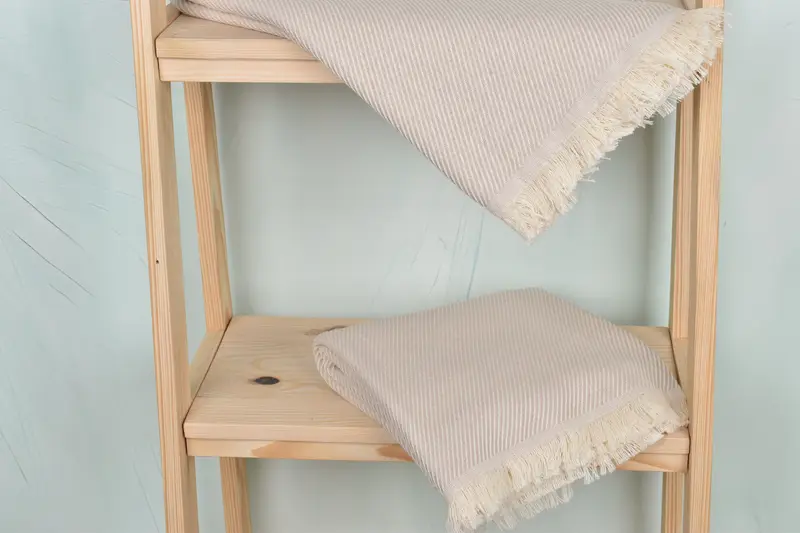 Fouta-Handtuch, 70x36 Baumwollstreifentuch, Brautjungferngeschenk, Gasttuch, schnell trocken - 5