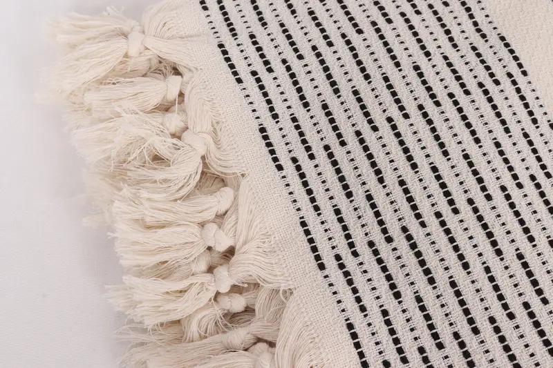 Organic Beach Blanket, Turkish Blanket, Aesthetic Blanket, Bridesmaid Gifts, 98x92 Cotton Striped Design Towel, Bachelor Party Gifts, Wedding Favors - 7