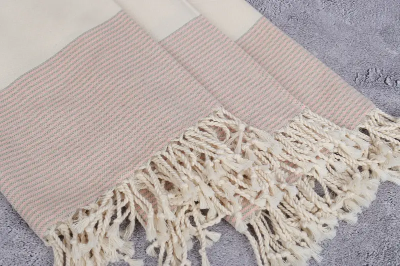 Boyfriend Christmas Gift, Bridesmaid Gift, Personalized Bridesmaid Gift, Turkish towel, 70x40 Cotton Striped Towel, Gift For The Home Decor - 5