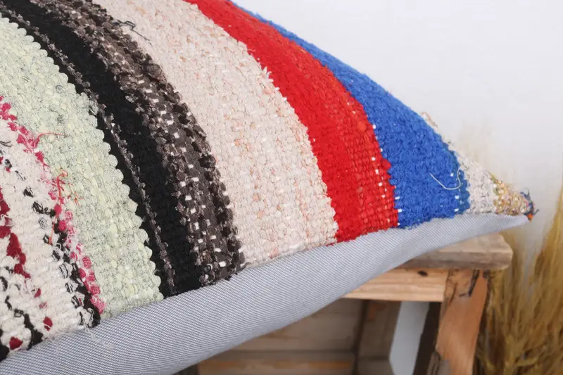 Pillow for Couch, Cushion Case, Retro Throw Cushion Case, Pillow for Sofa, Interior Designer Pillow, 20x20 White Pillow, Outdoor Patio Cushion Cover - 6