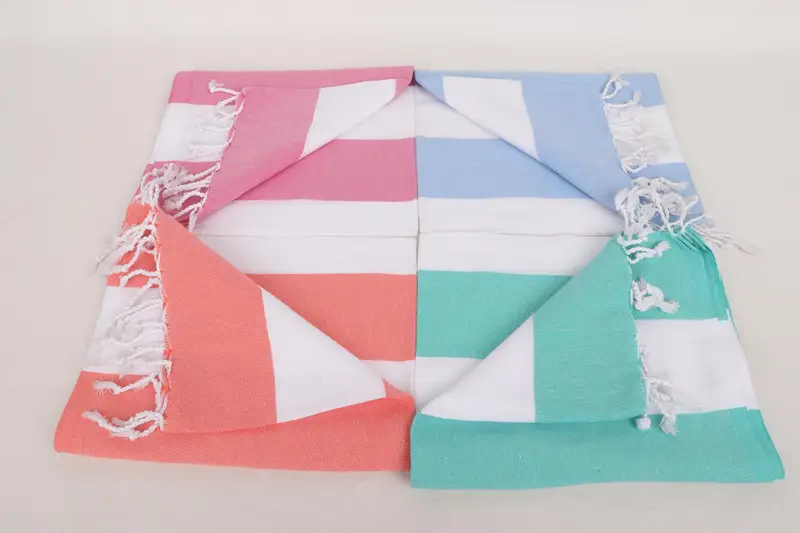 Xmas Gifts, Small Bath Towels, Bridesmaid Favors, 40x24 Cotton Striped Towel, Bachelor Towel, Personalized Kitchen Towel, Personalized Gifts - 4