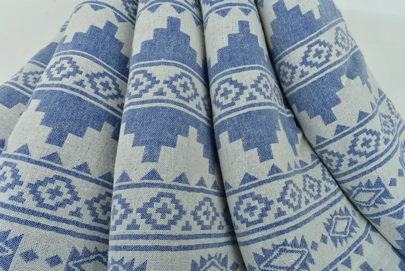 86x56 Cotton Kilim Towel, Gift For Best Friend, Turkish Blanket, Personalized Gifts, Custom Blanket, Shower Curtain, Beach Theme Bachelorette Party - 6