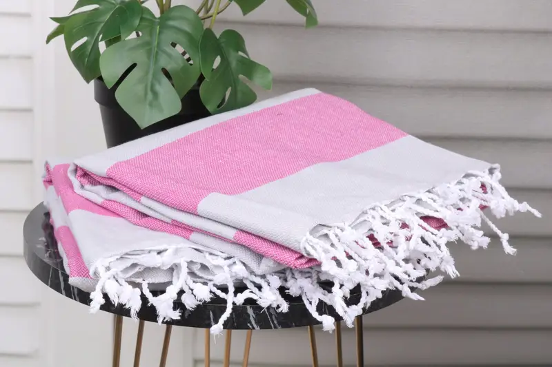 70x40 Cotton Striped Towel, Christmas Favors, Bath towel, Luxury Beach Towel, Beach Towel Monogram, Lightweight towel, Quick-dry peshtemal - 3