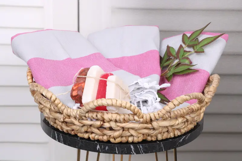 70x40 Cotton Striped Towel, Christmas Favors, Bath towel, Luxury Beach Towel, Beach Towel Monogram, Lightweight towel, Quick-dry peshtemal - 5