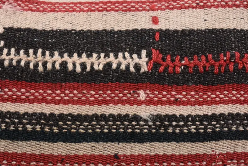Handmade Kilim Cushion, 24x24 Red Pillow Sham, Pillow Sham, Handmade Throw Pillow Case, Ethnical Kilim Rug Pillow, Kilim Cushion Sham - 3