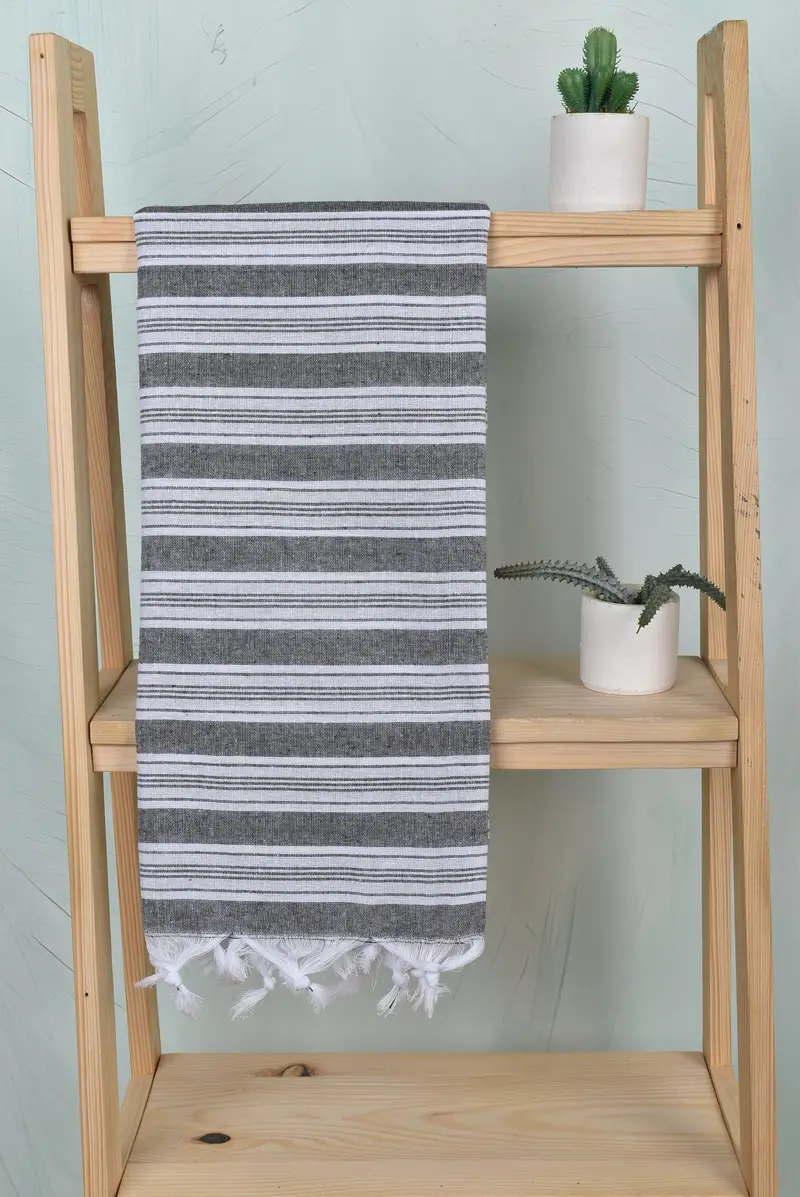 70x40 Cotton Striped Towel, Mexico Bachelorette Party Gifts, Personalized Wedding Gift, Large Turkish Towel, Home Decor Gifts, Bridal Shower Favor - 8