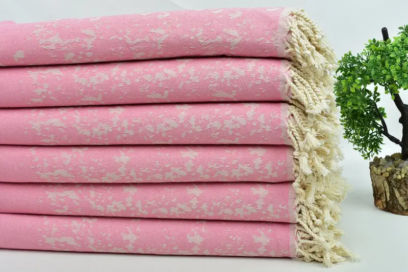 Beach Towel Monogram, Housewarming Gift, 70x40 Cotton Carretta Patterned Towel, Bachelorette Party Decorations, Halloween Gifts, Gifts For Him - 4