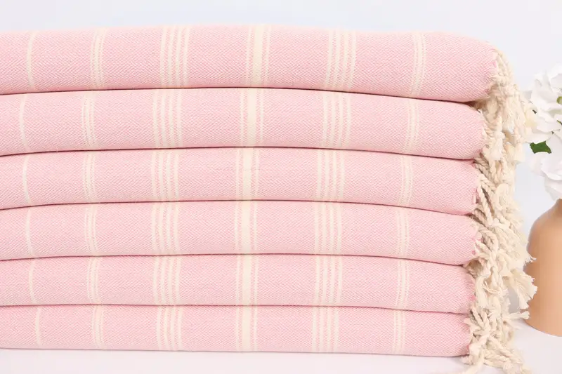 Decorative Towel, Spa Gift, Custom Wedding Gift From Bridesmaid, 38x24 Cotton Striped Towel, Bathroom Towels, Wedding Favors, Personalized Gift - 3
