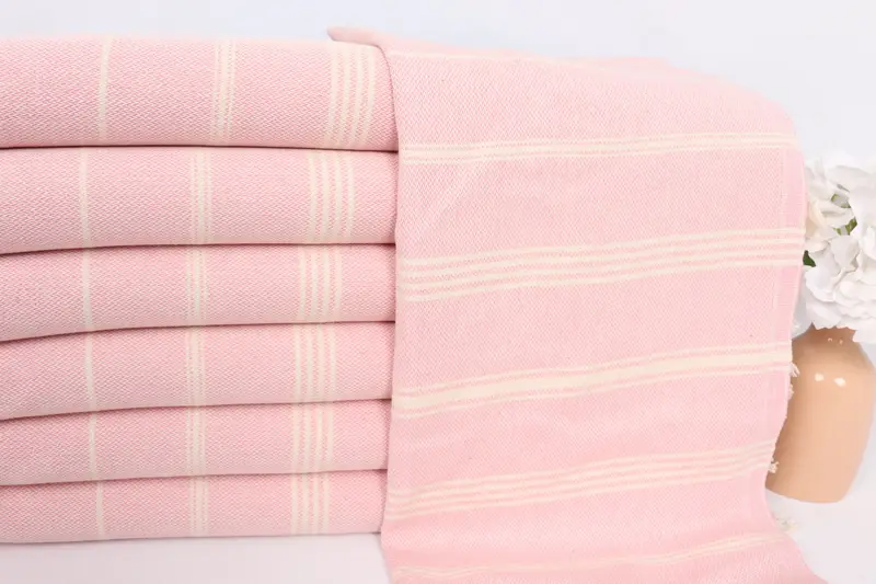 Decorative Towel, Spa Gift, Custom Wedding Gift From Bridesmaid, 38x24 Cotton Striped Towel, Bathroom Towels, Wedding Favors, Personalized Gift - 2