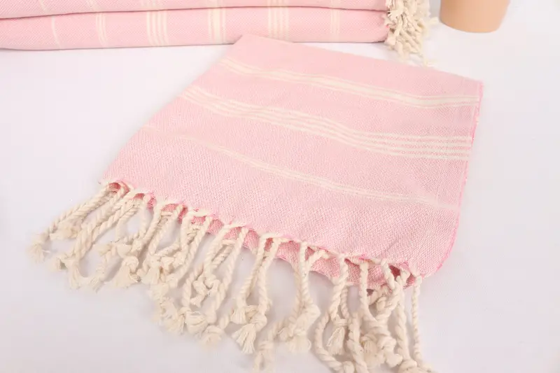 Decorative Towel, Spa Gift, Custom Wedding Gift From Bridesmaid, 38x24 Cotton Striped Towel, Bathroom Towels, Wedding Favors, Personalized Gift - 5