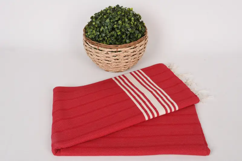 Gift For Her, Beach towel, Wedding Favors, Mother Of The Groom Gift, Embroidery Towel, Turkish Bath Towel USA, 64x36 Cotton Striped Towel - 4