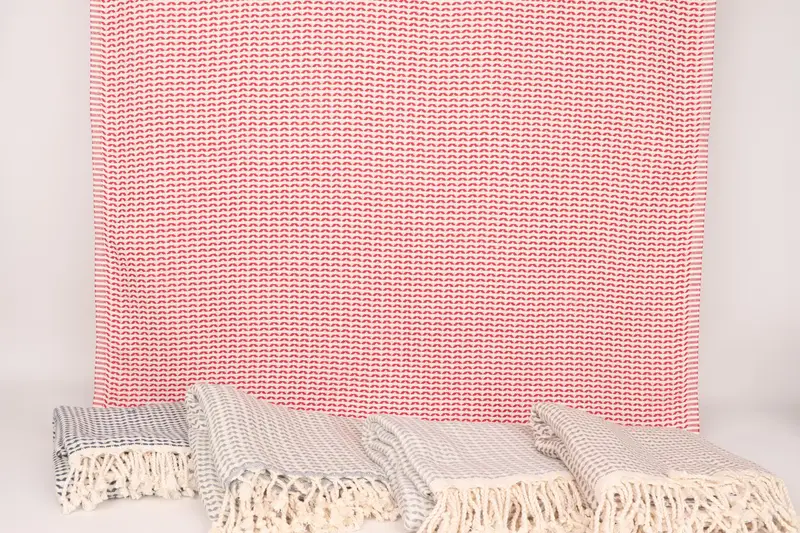 Gift For Boyfriend, Turkish Bath Towel Set, Absorbent Turkish towel, Organic Towel, Gift For Her, Monogram Beach Towel, 70x40 Cotton Diamond Towel - 8
