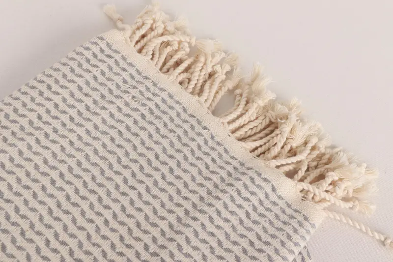 Gift For Boyfriend, Turkish Bath Towel Set, Absorbent Turkish towel, Organic Towel, Gift For Her, Monogram Beach Towel, 70x40 Cotton Diamond Towel - 6