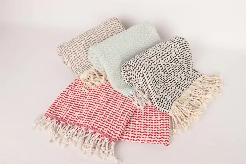Gift For Boyfriend, Turkish Bath Towel Set, Absorbent Turkish towel, Organic Towel, Gift For Her, Monogram Beach Towel, 70x40 Cotton Diamond Towel - 5