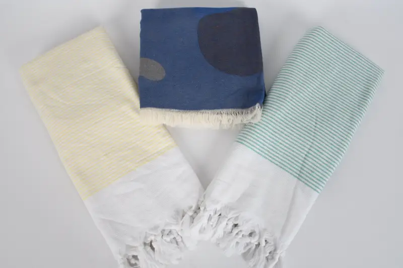 Merry Christmas Gifts, Monogram Beach Towel, Quick-dry peshtemal, Beach Towel Bulk, Lightweight Turkish towel for beach, 68x36 Cotton Set of 8 Towel - 8