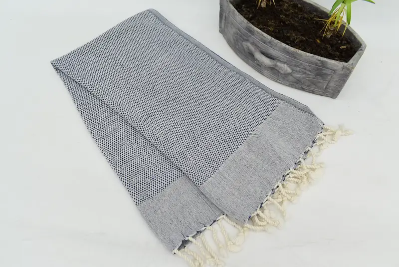 Bathroom Towels, Customized Turkish Towel, Personalized Kitchen Towel, 44x24 Cotton Polka Dot Towel, Turkish Towel Hand Towel, Wedding Gift Ideas - 3