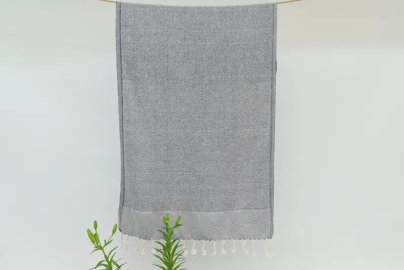 Bathroom Towels, Customized Turkish Towel, Personalized Kitchen Towel, 44x24 Cotton Polka Dot Towel, Turkish Towel Hand Towel, Wedding Gift Ideas - 6