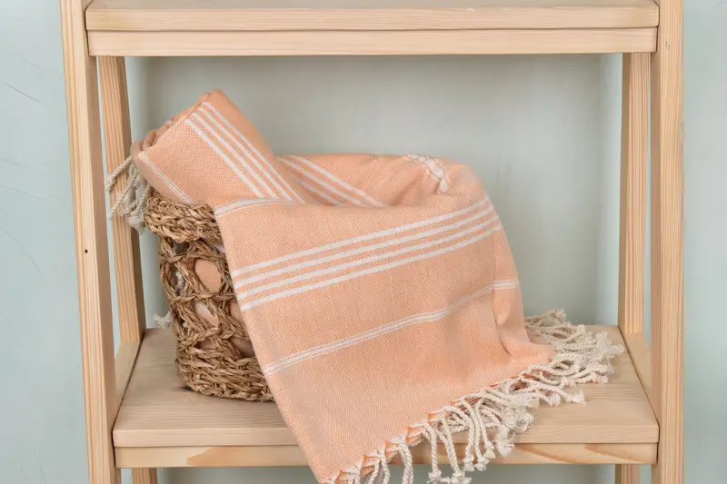 Wedding Day Gift For Bride, Home Decor Gifts, Wedding Gift, Bath towel, 68x40 Cotton Striped Towel, Custom Wedding Towel, Friends Beach Towel - 4