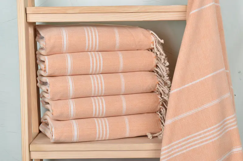 Wedding Day Gift For Bride, Home Decor Gifts, Wedding Gift, Bath towel, 68x40 Cotton Striped Towel, Custom Wedding Towel, Friends Beach Towel - 2