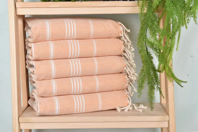Wedding Day Gift For Bride, Home Decor Gifts, Wedding Gift, Bath towel, 68x40 Cotton Striped Towel, Custom Wedding Towel, Friends Beach Towel - 1