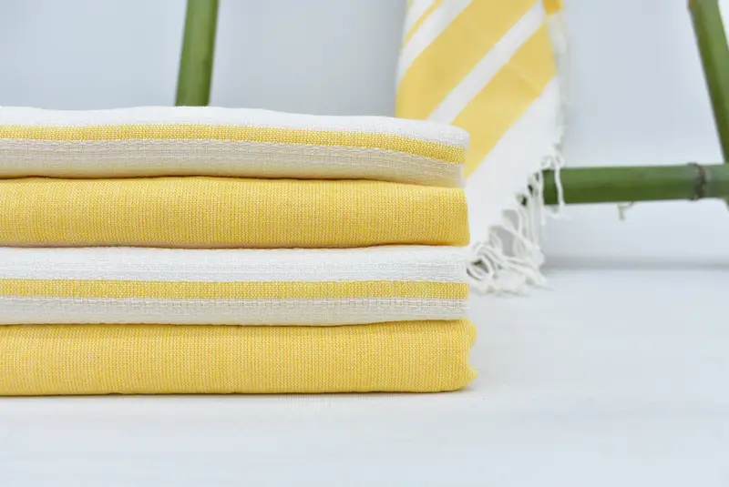 Housewarming Gift, Gift For Best Friend, Bachelorette Party Gifts Bridesmaids, Bath towel, 70x40 Cotton Striped Towel, Personalized Bridesmaid Gift - 2