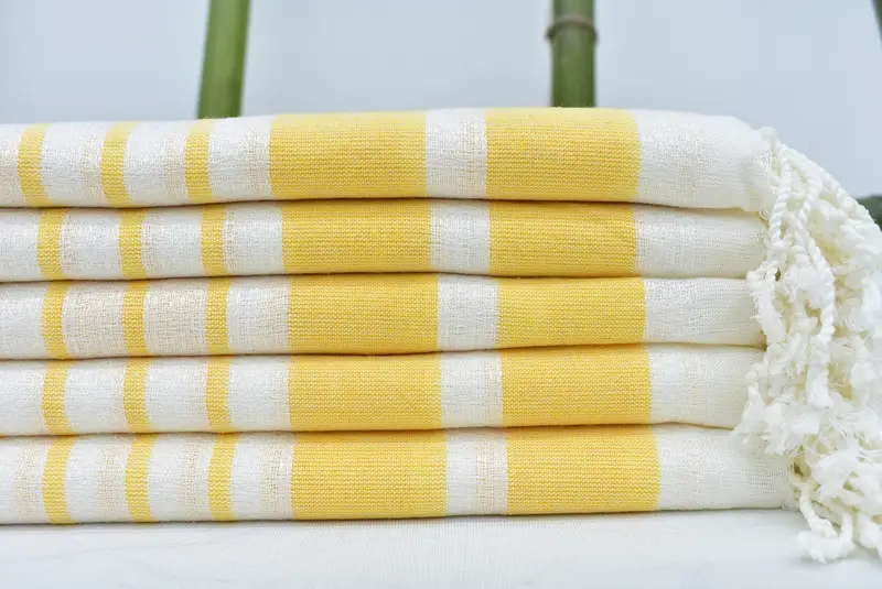 Housewarming Gift, Gift For Best Friend, Bachelorette Party Gifts Bridesmaids, Bath towel, 70x40 Cotton Striped Towel, Personalized Bridesmaid Gift - 1