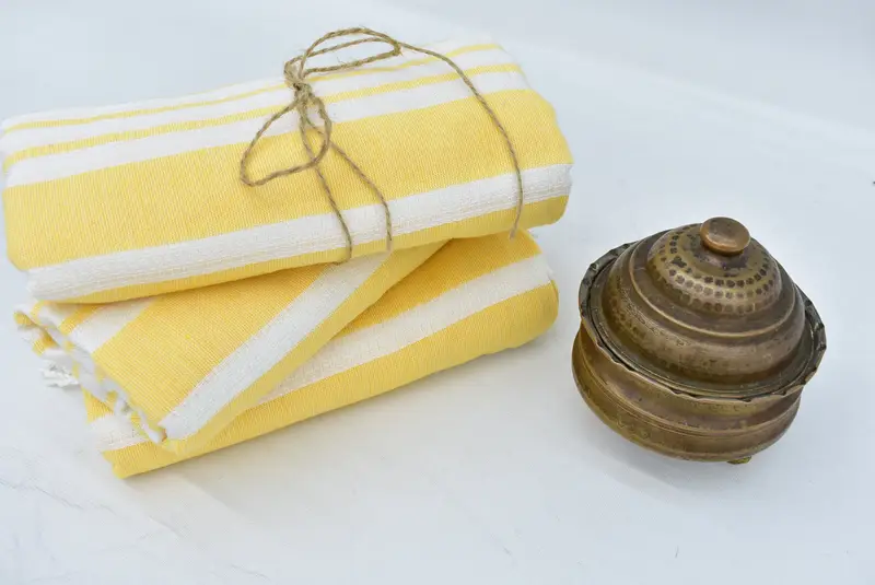 Housewarming Gift, Gift For Best Friend, Bachelorette Party Gifts Bridesmaids, Bath towel, 70x40 Cotton Striped Towel, Personalized Bridesmaid Gift - 5