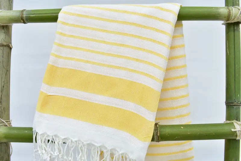 Housewarming Gift, Gift For Best Friend, Bachelorette Party Gifts Bridesmaids, Bath towel, 70x40 Cotton Striped Towel, Personalized Bridesmaid Gift - 3