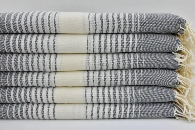 Bridemaids Beach Towel, Bridesmaid Gift Towel, Personalized Towel, Cotton towel, Bulk Order Towel, Home Decor Towel, 68x40 Cotton Striped Towel - 1