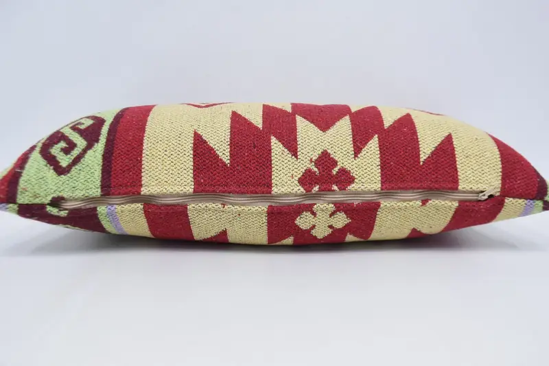 Lounge Throw Pillow Case, Pillow Cover, 12x24 Red Pillow Case, Home Decor Pillow, Interior Designer Pillow, Ethnic Throw Cushion, Pillow for Couch - 6