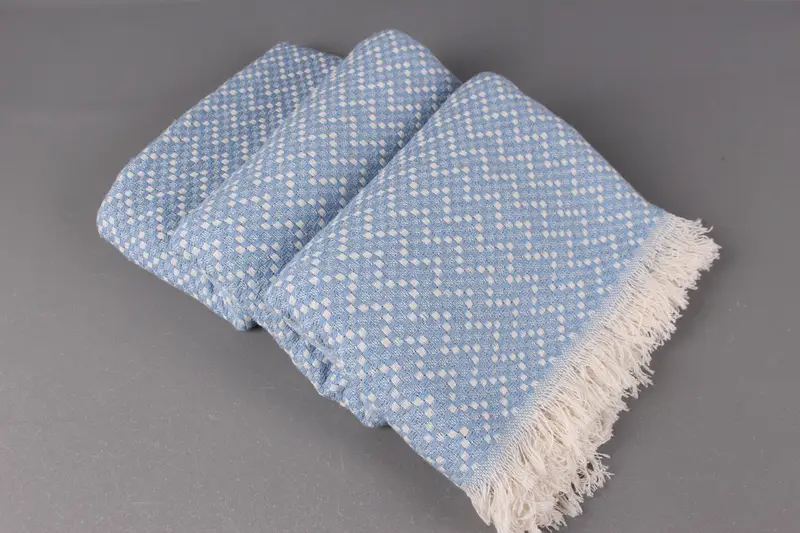 Housewarming Gift, 76x68 Cotton Herringbone Towel, Boho Throw Blankets, Bachelorette Party Items, Bachelorette Gifts, Valentines Day Gift - 7
