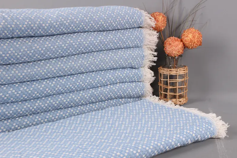 Housewarming Gift, 76x68 Cotton Herringbone Towel, Boho Throw Blankets, Bachelorette Party Items, Bachelorette Gifts, Valentines Day Gift - 1