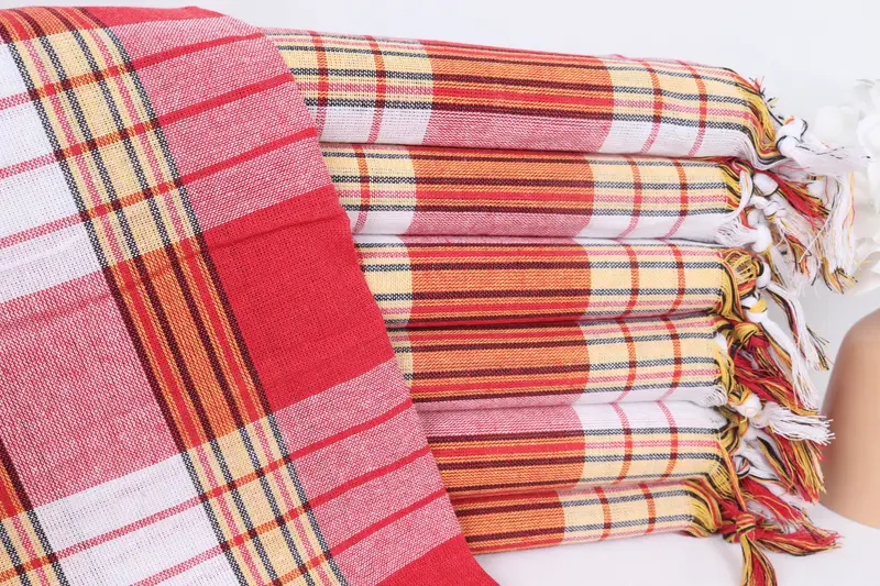 Turkish Towel USA, Fouta towel, 68x32 Cotton Striped Towel, Turkish Towel Beach, Thin and lightweight Turkish peshtemal, Gift For Boyfriend - 1