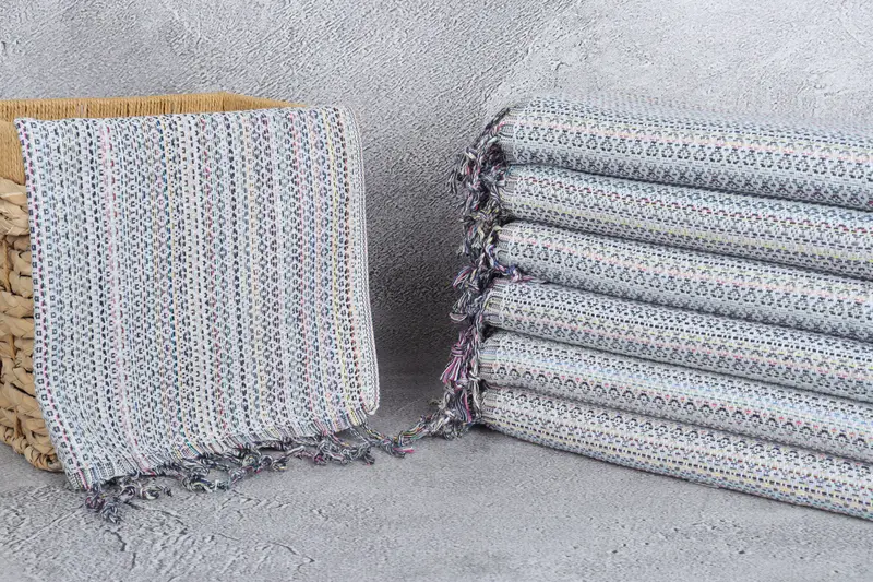Christmas Hand Towel, Towel With Name, Bridesmaid Gifts, Bathroom Towels, 38x18 Cotton Colorful Diamond Towel, Custom Hand Towel, Housewarming Gift - 3