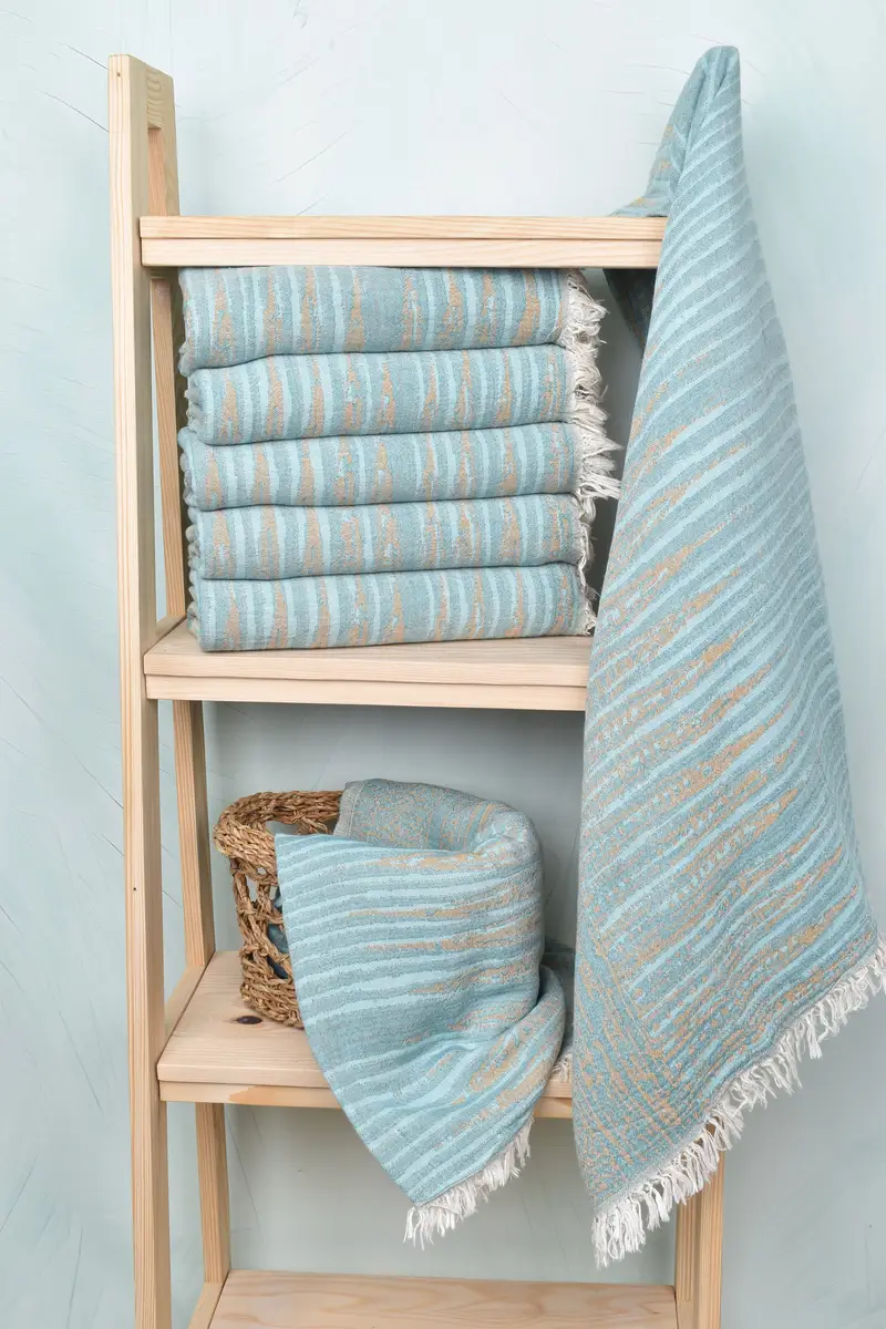 Fringed Turkish towel for poolside, Turkish towel, Gift Boxes Towel, Hammam towel, Bachelorette Gifts, Yoga Towel, 70x40 Cotton Patterned Towel - 4