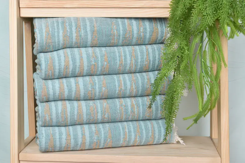 Fringed Turkish towel for poolside, Turkish towel, Gift Boxes Towel, Hammam towel, Bachelorette Gifts, Yoga Towel, 70x40 Cotton Patterned Towel - 3