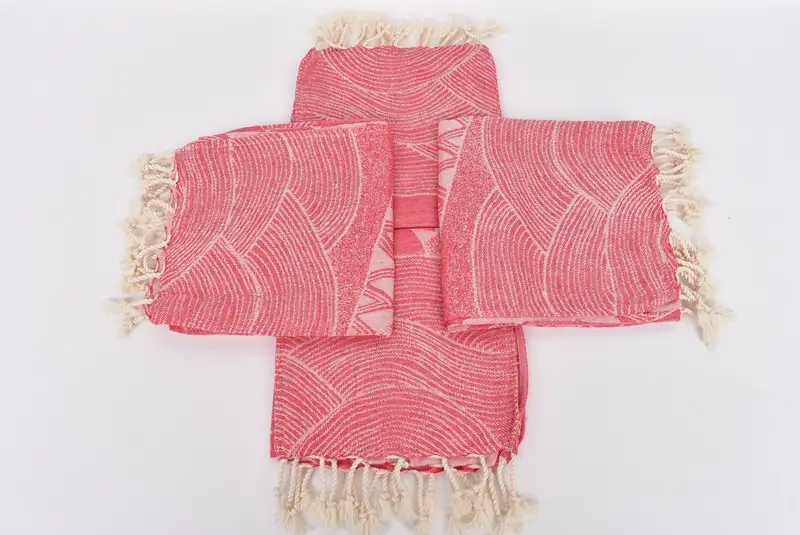 Türk el havlu, onun için hediye, banyo havlu, spor salonu havlu, monogram havlu, hediye havlu, 36x18 pamuklu çizgili tasarım havlu, monogram mutfak havlu - 7