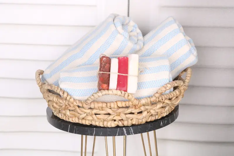 Bachelor Gifts, Bridesmaid Gift, Gift For Mom, 68x40 Cotton Striped Towel, Handmade Turkish hammam towel, Bachelor Towel, Bachelorette Party Favors - 3