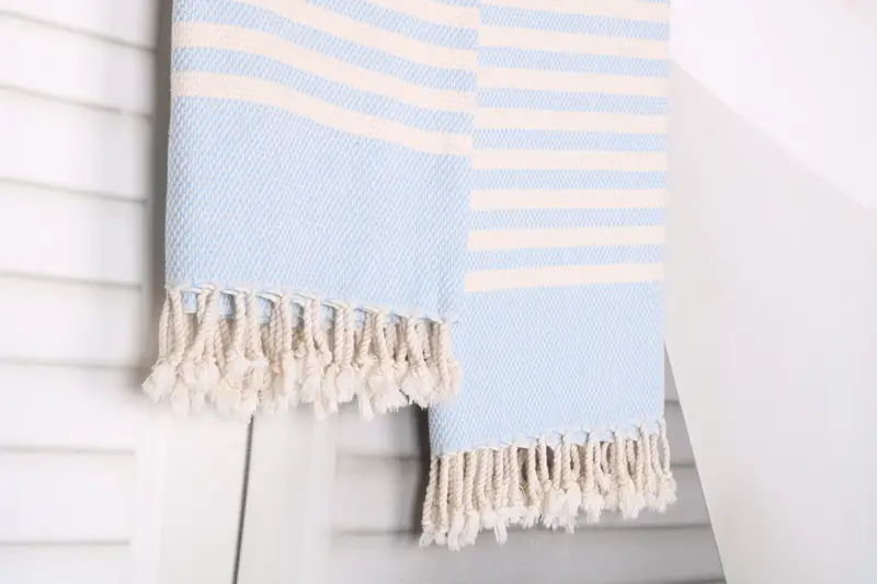 Bachelor Gifts, Bridesmaid Gift, Gift For Mom, 68x40 Cotton Striped Towel, Handmade Turkish hammam towel, Bachelor Towel, Bachelorette Party Favors - 8
