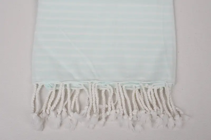 Home Decor Towel, Bachelorette Party Favors, Custom Wedding Gift, 70x40 Bamboo Striped Towel, Cotton towel, Summer Gift Ideas, Friends Beach Towel - 3