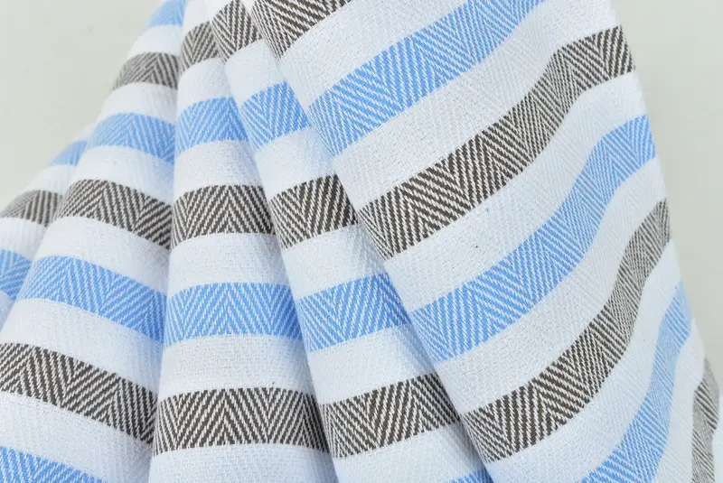Bridesmaid Gift Towel, Guest Towel, Bachelor Bachelorette Party Favors, 64x40 Cotton Striped Towel, Personalized Wedding Gift, Employee Gifts - 5