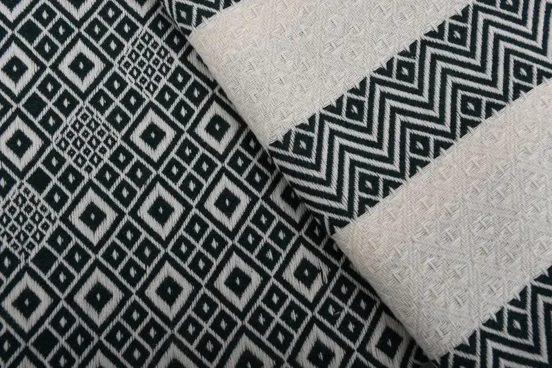 Turkish beach towel with fringe, Spa Gift, Best Wedding Gift, Hammam towel, Wedding Gifts Towel, Monogram Turkish Towel, 70x40 Cotton Diamond Towel - 6