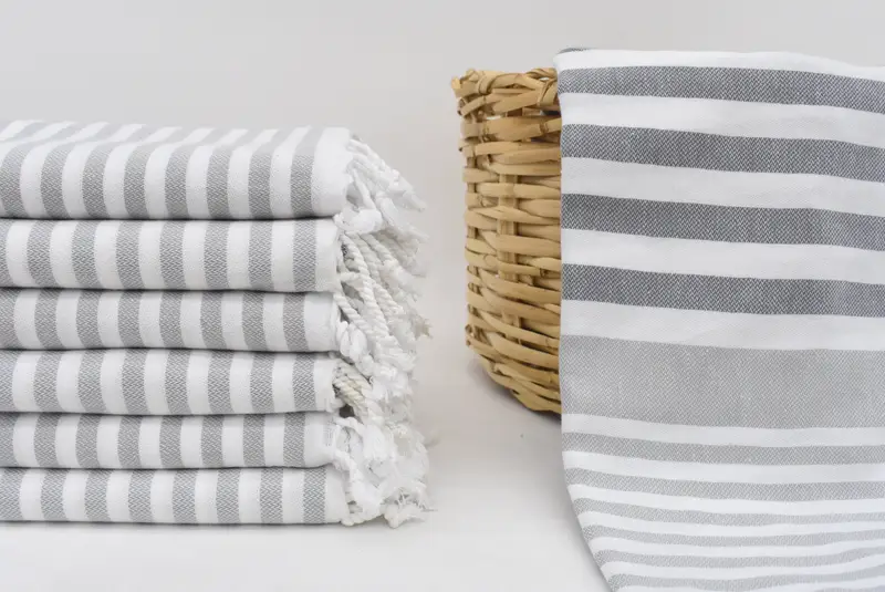 Personalized Gifts, Birthday Gift, Travel towel, Personalized Beach Towel, Handwoven Turkish Towel, Spa Gift Towel, 68x36 Cotton Striped Towel