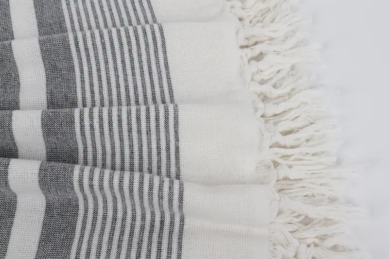 Bridesmaid Gift Towel, Turkish beach towel, Turkish Beach Towel Bulk, Large Turkish Towel, 68x40 Cotton Striped Terry Towel, Best Friend Gift Ideas - 8