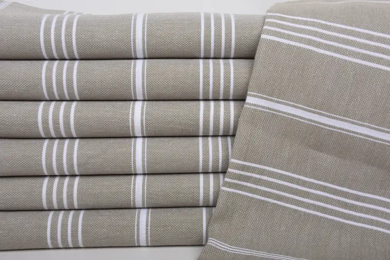 Personalisierte Brautjungferngeschenk, Peshtemal, 70x40 Baumwollstreifentuch, Hochzeitstuch, maßgeschneidertes Hochzeitsgeschenk, benutzerdefinierte Strandtücher, Brautduschengeschenke - 2