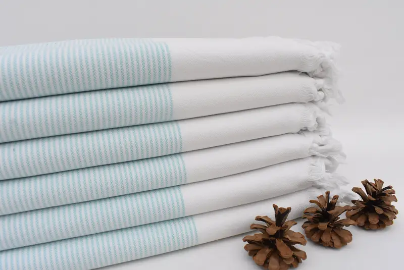 Bachelor Party Gifts, Bridesmaid Gift, Gift For Him, Turkish bath towel for spa, Travel Towel, 70x40 Cotton Striped Towel, Personalized Wedding Gift - 2