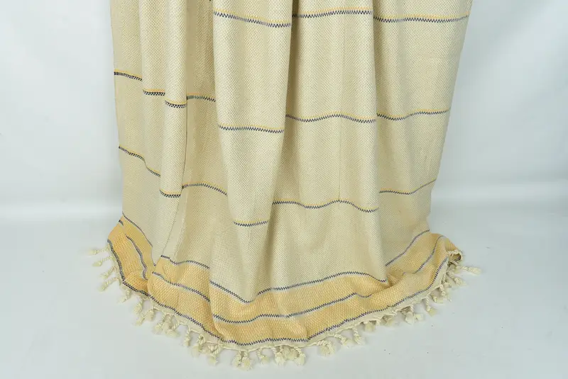 Bachelorette Party Items, Aesthetic Blanket, Monogram Blanket, 104x96 Cotton Striped Towel, Turkish Blanket, Organic Throw, Bedspread, Gifts For Him - 8