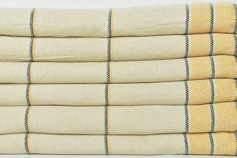 Bachelorette Party Items, Aesthetic Blanket, Monogram Blanket, 104x96 Cotton Striped Towel, Turkish Blanket, Organic Throw, Bedspread, Gifts For Him - 2