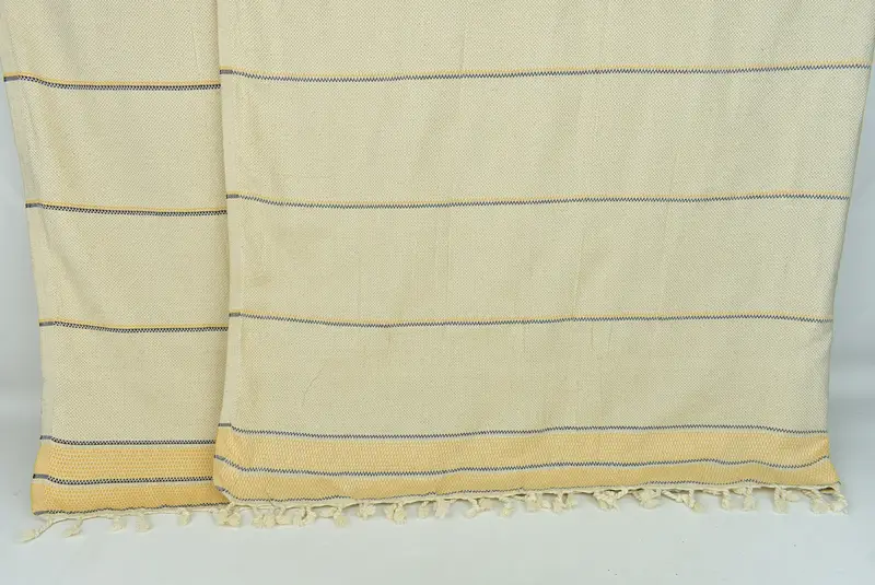 Bachelorette Party Items, Aesthetic Blanket, Monogram Blanket, 104x96 Cotton Striped Towel, Turkish Blanket, Organic Throw, Bedspread, Gifts For Him - 7